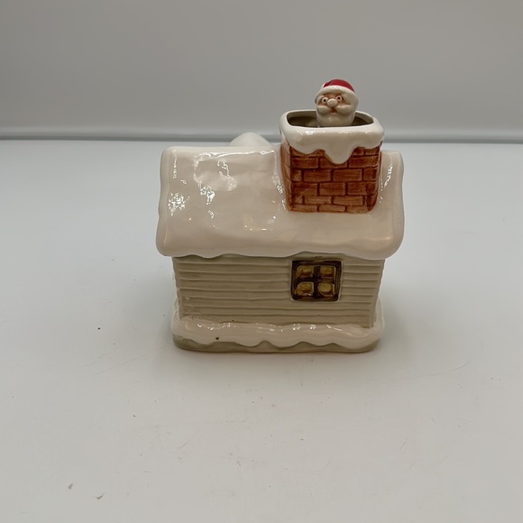 Otagiri Chrismas Music Box House With Spinning Santa Vintage 1979 - Picture 4 of 17